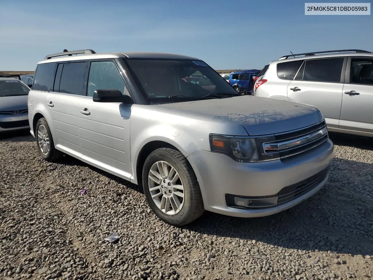 2013 Ford Flex Sel VIN: 2FMGK5C81DBD05983 Lot: 75239404