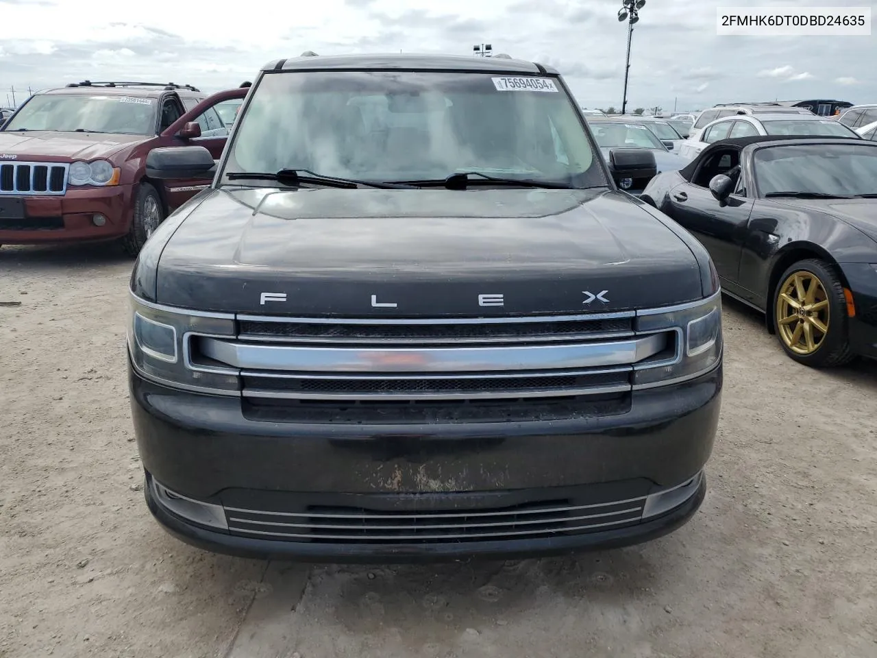 2013 Ford Flex Limited VIN: 2FMHK6DT0DBD24635 Lot: 75694054