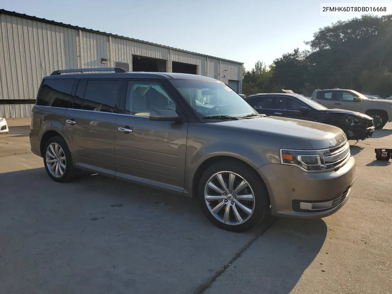 2013 Ford Flex Limited VIN: 2FMHK6DT8DBD16668 Lot: 75746614