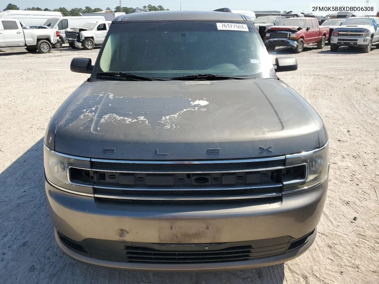 2013 Ford Flex Se VIN: 2FMGK5B8XDBD06308 Lot: 76127504