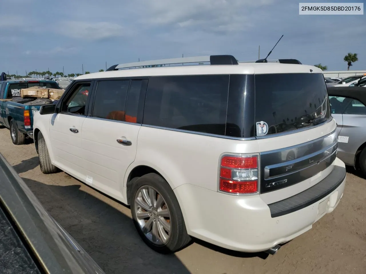 2013 Ford Flex Limited VIN: 2FMGK5D85DBD20176 Lot: 76130654