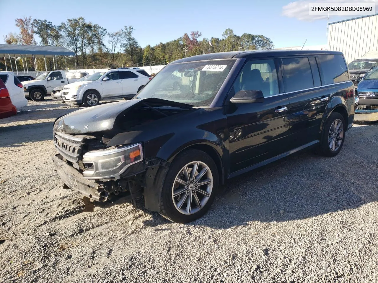 2013 Ford Flex Limited VIN: 2FMGK5D82DBD08969 Lot: 76546274