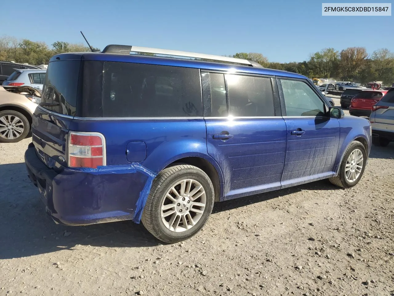 2013 Ford Flex Sel VIN: 2FMGK5C8XDBD15847 Lot: 76567214