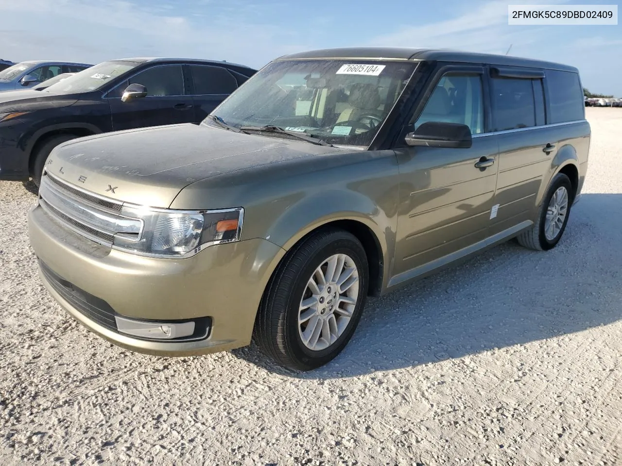 2013 Ford Flex Sel VIN: 2FMGK5C89DBD02409 Lot: 76605104