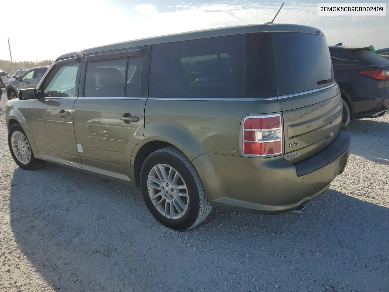 2013 Ford Flex Sel VIN: 2FMGK5C89DBD02409 Lot: 76605104