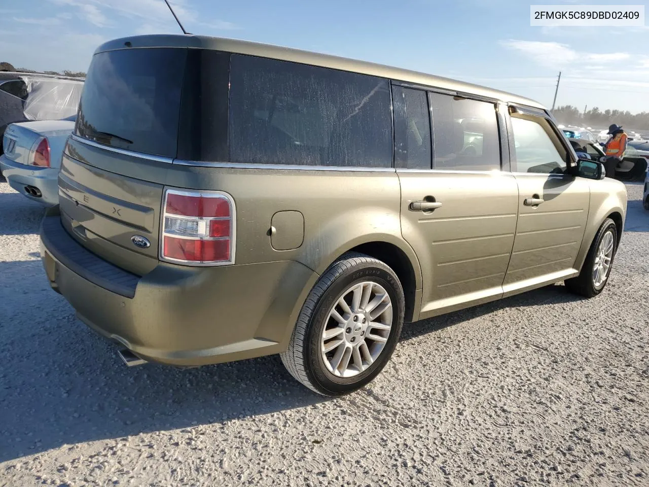 2013 Ford Flex Sel VIN: 2FMGK5C89DBD02409 Lot: 76605104