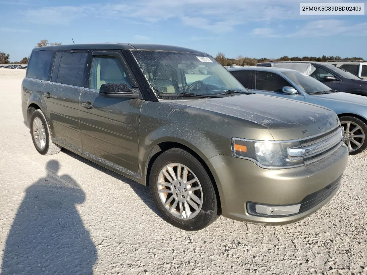 2013 Ford Flex Sel VIN: 2FMGK5C89DBD02409 Lot: 76605104