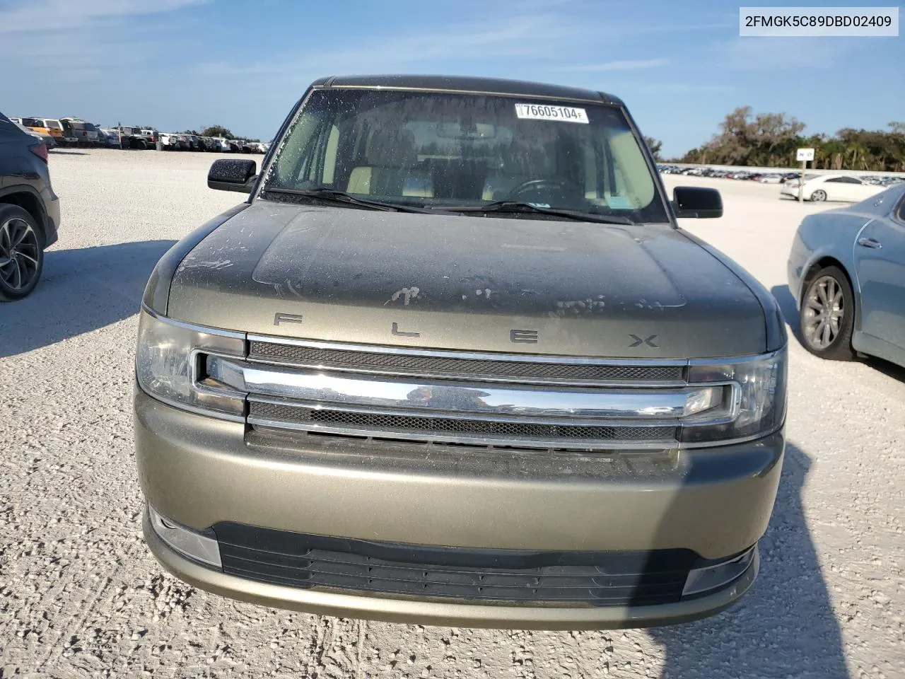 2013 Ford Flex Sel VIN: 2FMGK5C89DBD02409 Lot: 76605104