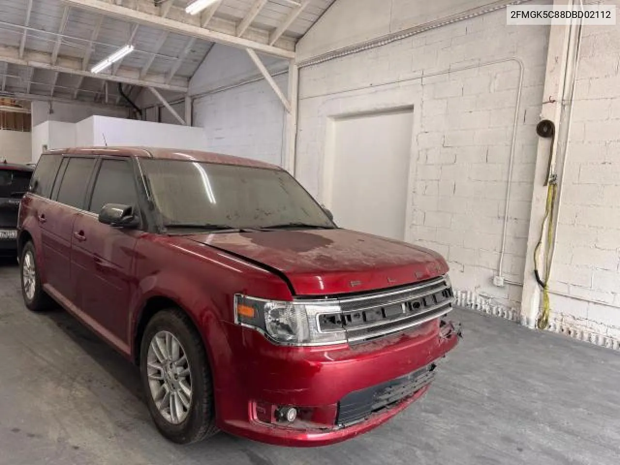 2013 Ford Flex Sel VIN: 2FMGK5C88DBD02112 Lot: 77040604