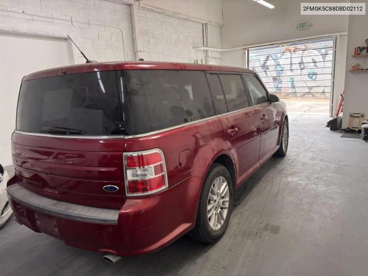 2013 Ford Flex Sel VIN: 2FMGK5C88DBD02112 Lot: 77040604