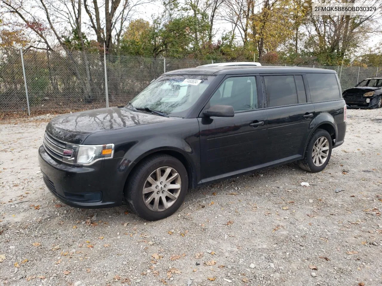 2013 Ford Flex Se VIN: 2FMGK5B86DBD30329 Lot: 77493634