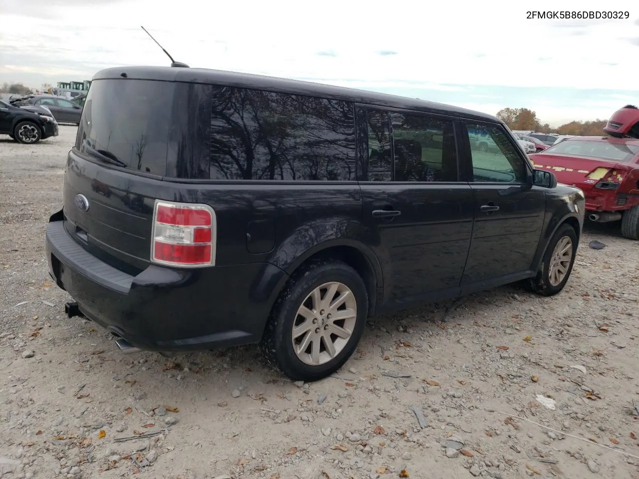 2013 Ford Flex Se VIN: 2FMGK5B86DBD30329 Lot: 77493634