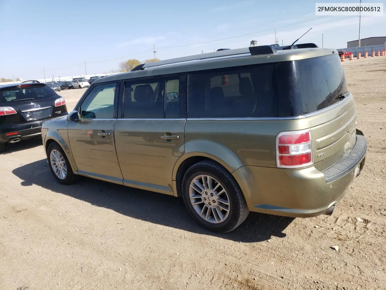 2013 Ford Flex Sel VIN: 2FMGK5C80DBD06512 Lot: 77873664