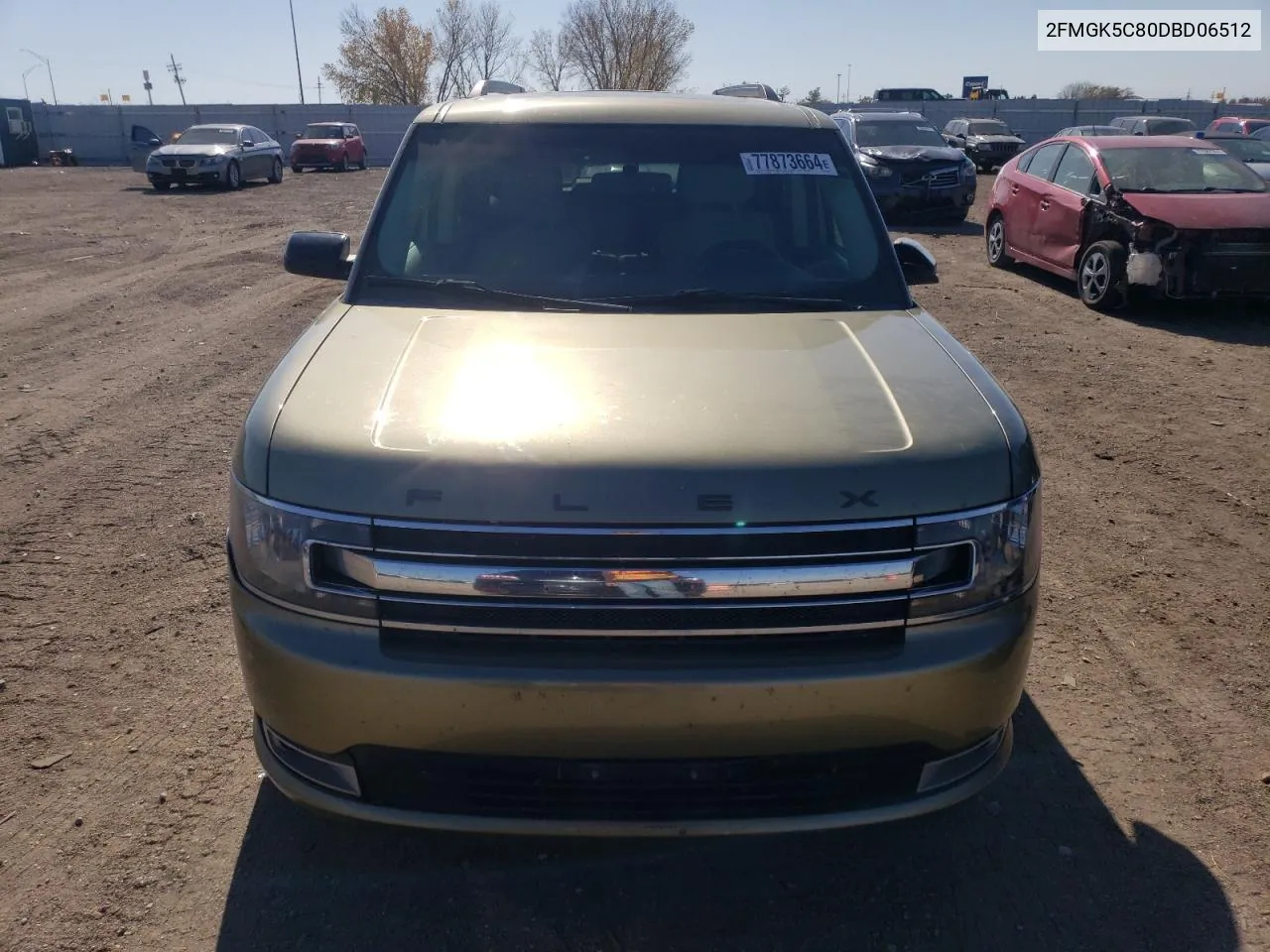 2013 Ford Flex Sel VIN: 2FMGK5C80DBD06512 Lot: 77873664