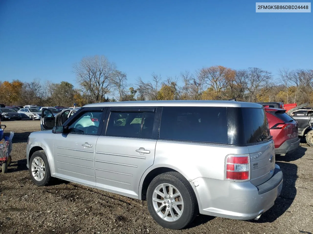 2013 Ford Flex Se VIN: 2FMGK5B86DBD24448 Lot: 78404434