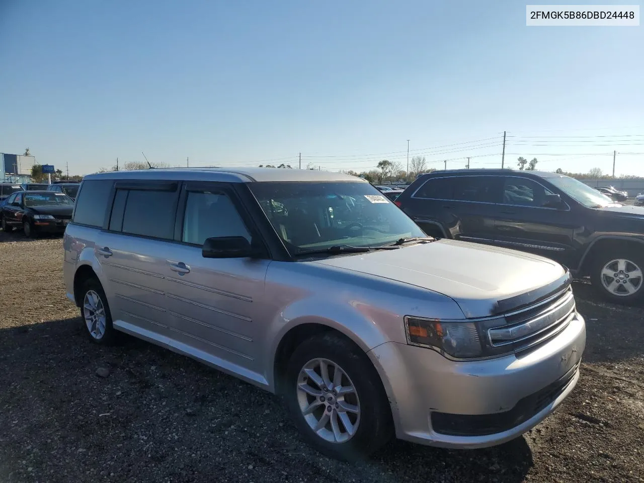 2013 Ford Flex Se VIN: 2FMGK5B86DBD24448 Lot: 78404434