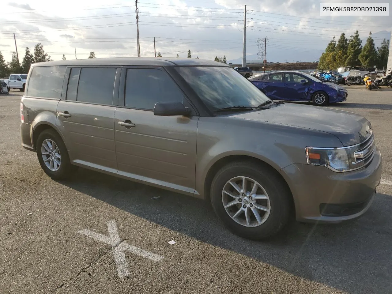 2013 Ford Flex Se VIN: 2FMGK5B82DBD21398 Lot: 78538114