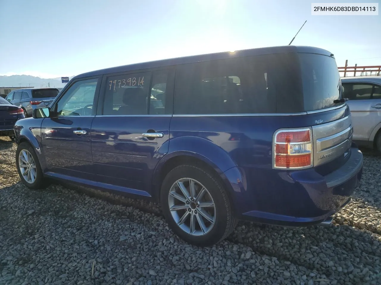 2013 Ford Flex Limited VIN: 2FMHK6D83DBD14113 Lot: 79739814