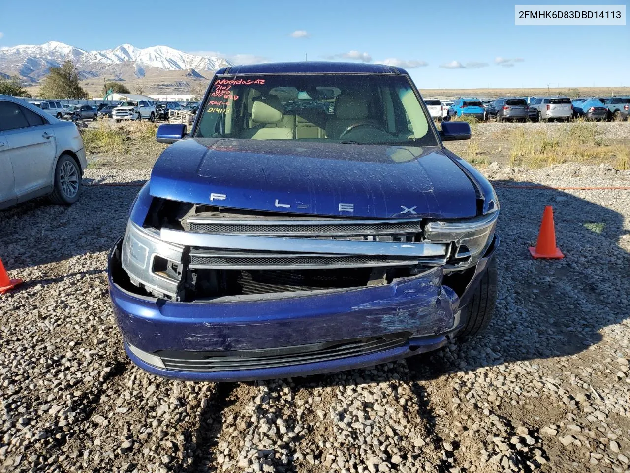 2013 Ford Flex Limited VIN: 2FMHK6D83DBD14113 Lot: 79739814