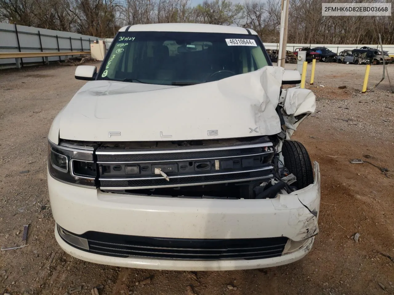 2014 Ford Flex Limited VIN: 2FMHK6D82EBD03668 Lot: 46310644