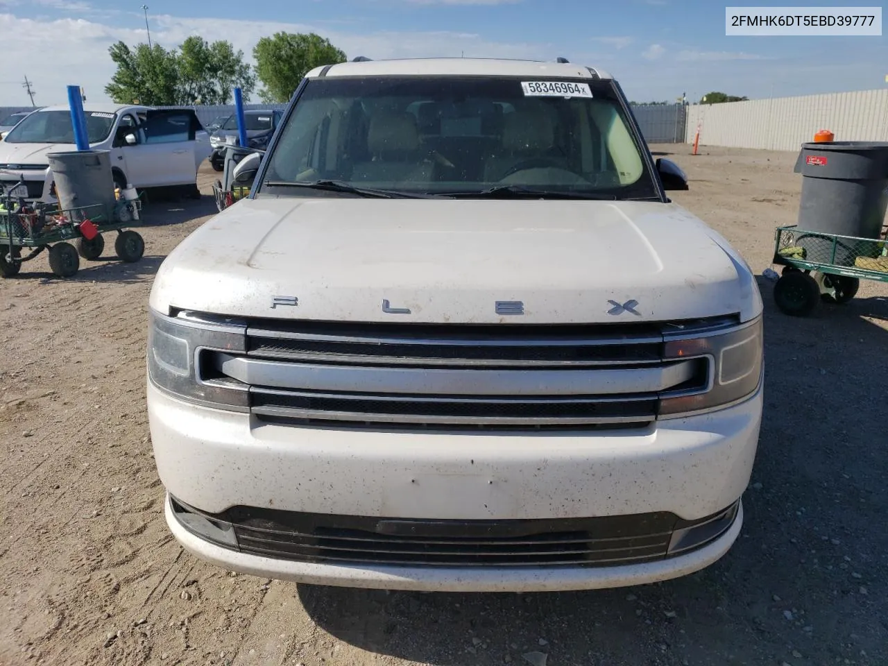 2014 Ford Flex Limited VIN: 2FMHK6DT5EBD39777 Lot: 58346964