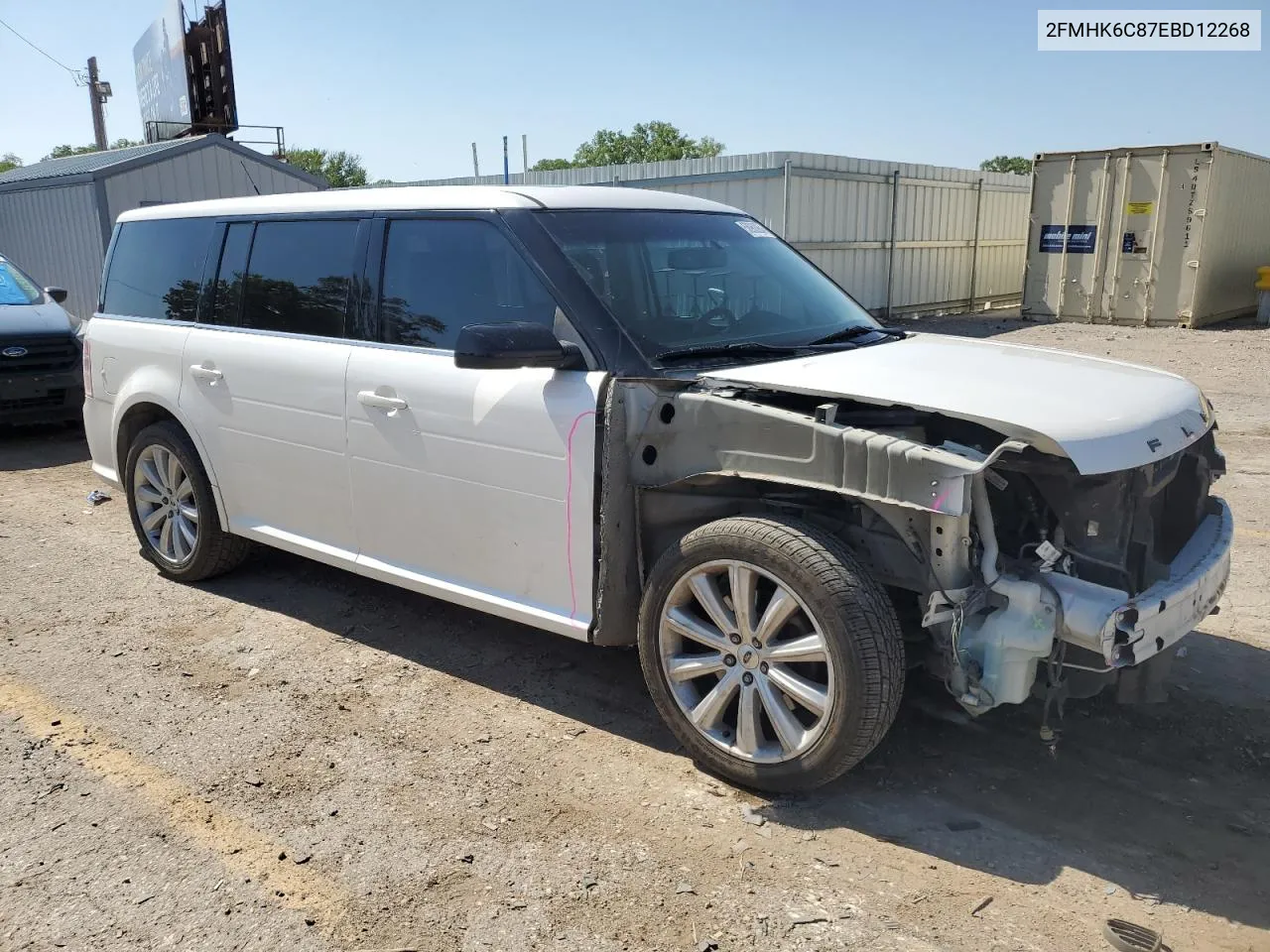 2014 Ford Flex Sel VIN: 2FMHK6C87EBD12268 Lot: 58960954