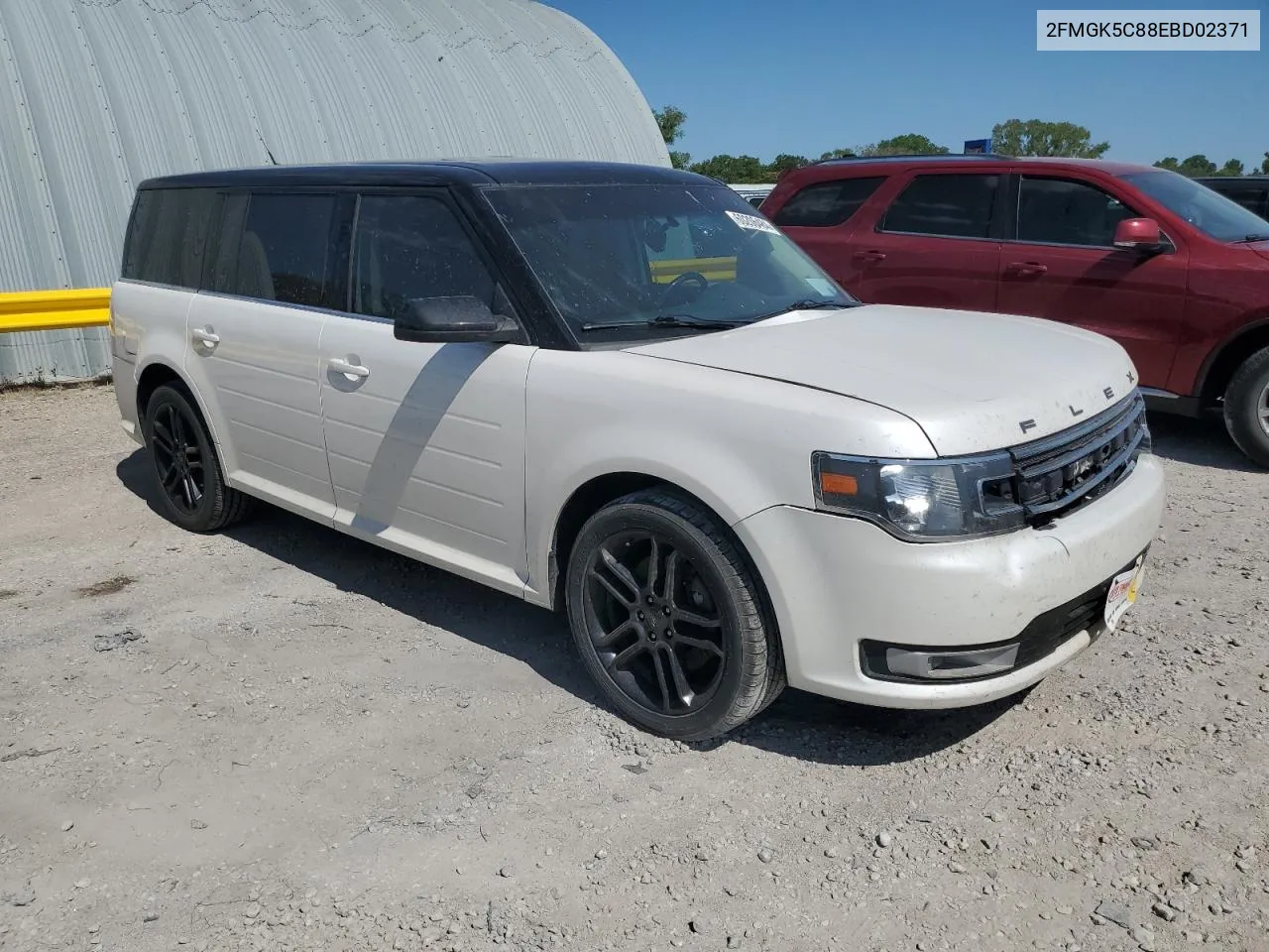 2014 Ford Flex Sel VIN: 2FMGK5C88EBD02371 Lot: 60206484