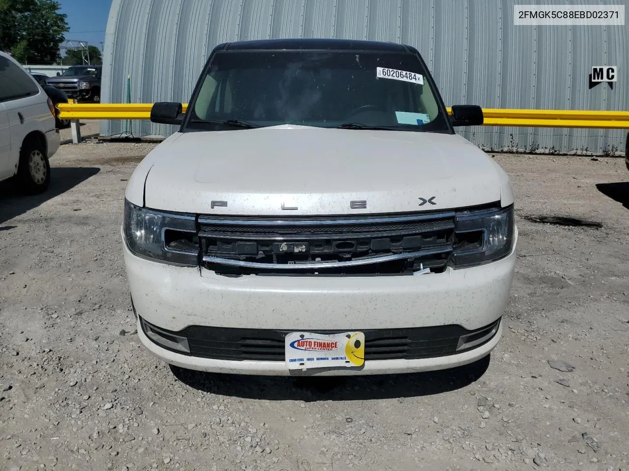 2014 Ford Flex Sel VIN: 2FMGK5C88EBD02371 Lot: 60206484