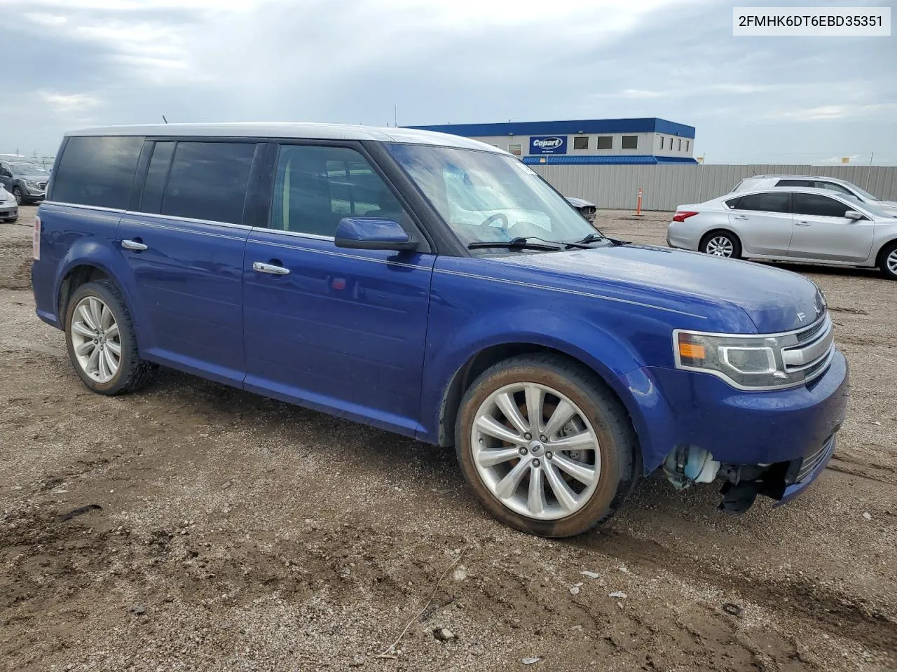 2FMHK6DT6EBD35351 2014 Ford Flex Limited