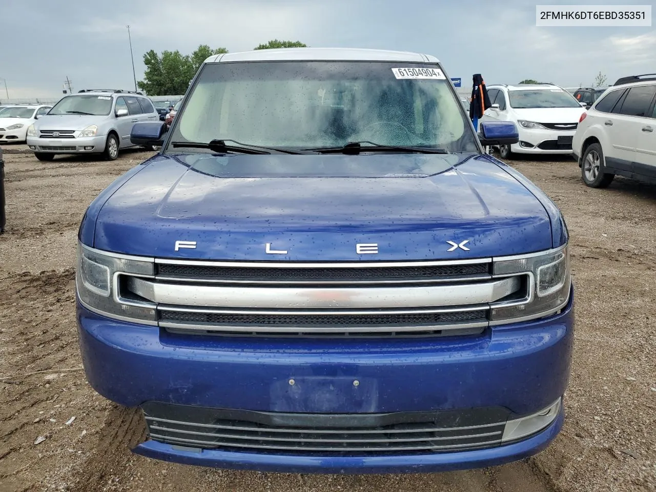 2FMHK6DT6EBD35351 2014 Ford Flex Limited