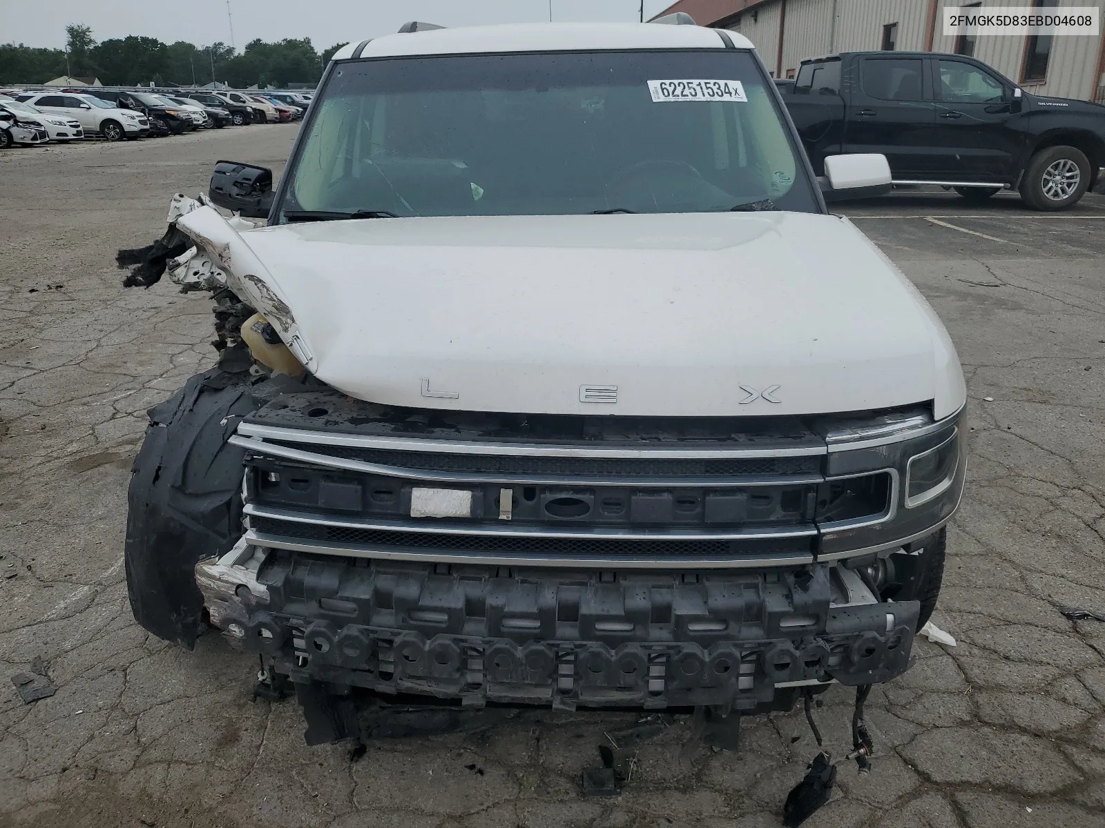 2FMGK5D83EBD04608 2014 Ford Flex Limited