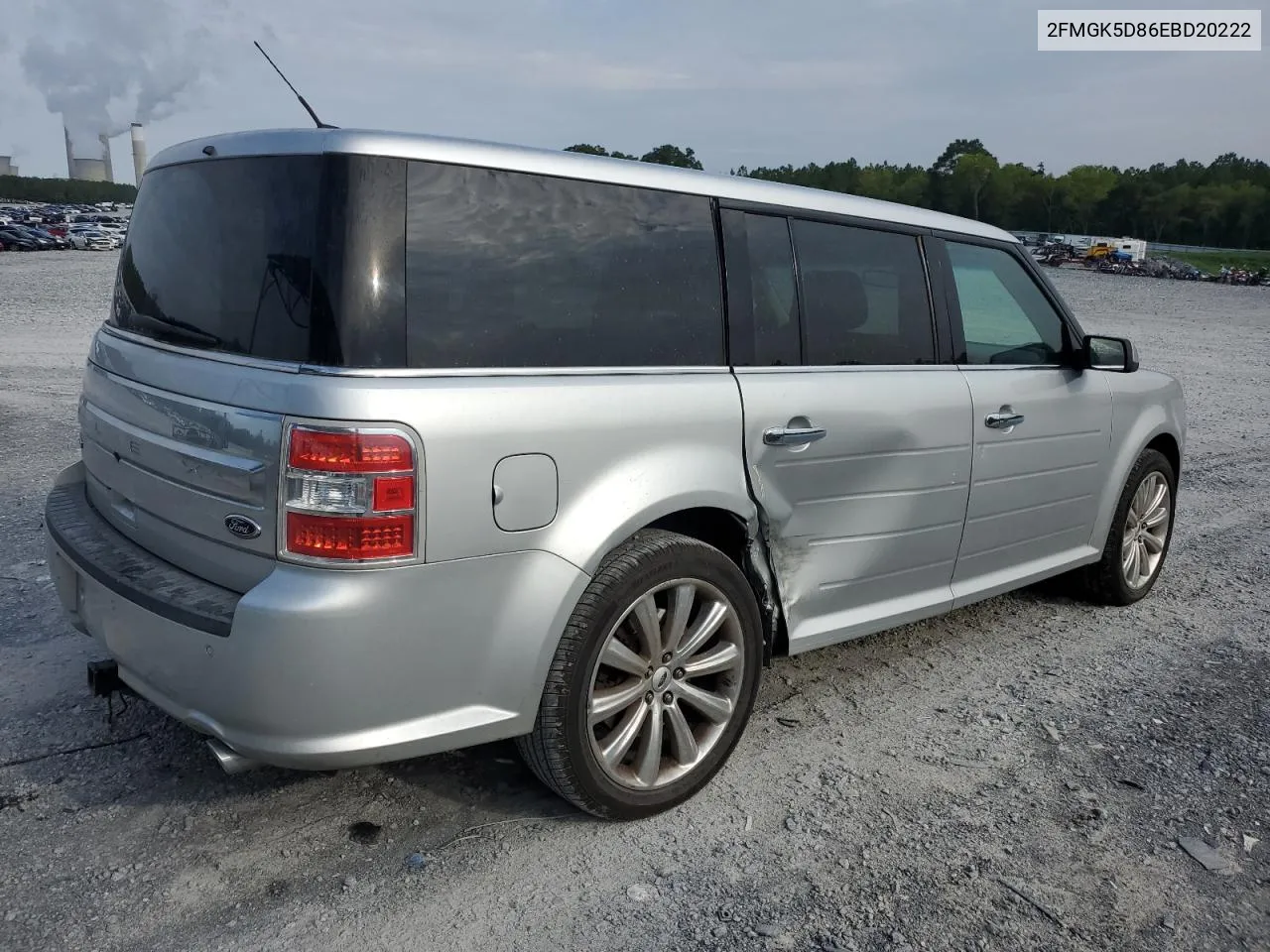 2FMGK5D86EBD20222 2014 Ford Flex Limited