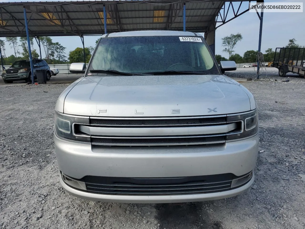 2FMGK5D86EBD20222 2014 Ford Flex Limited