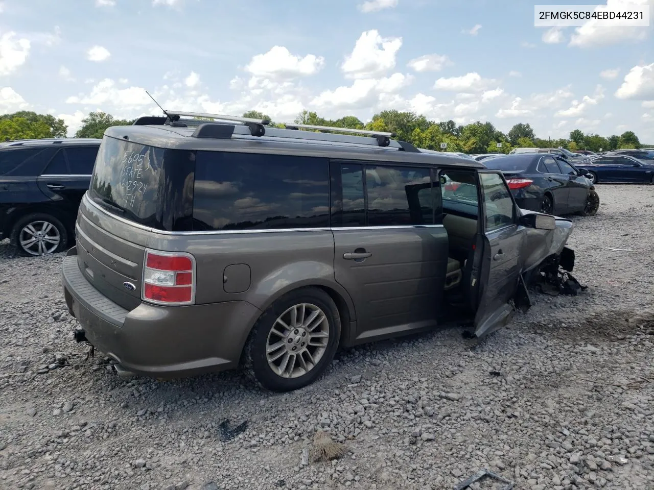 2FMGK5C84EBD44231 2014 Ford Flex Sel