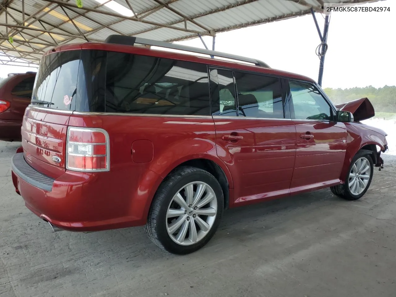 2014 Ford Flex Sel VIN: 2FMGK5C87EBD42974 Lot: 65214224