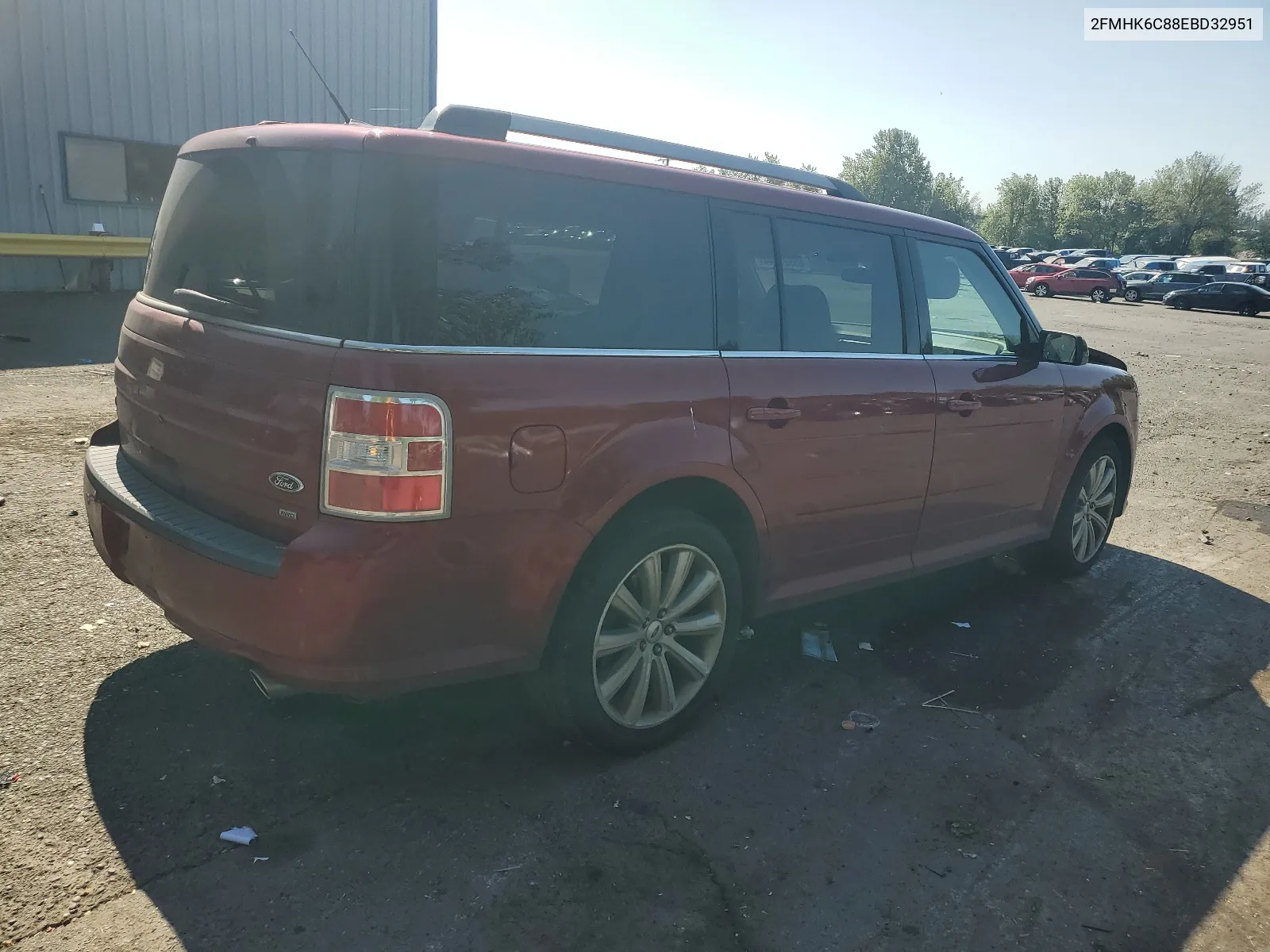 2014 Ford Flex Sel VIN: 2FMHK6C88EBD32951 Lot: 65923644