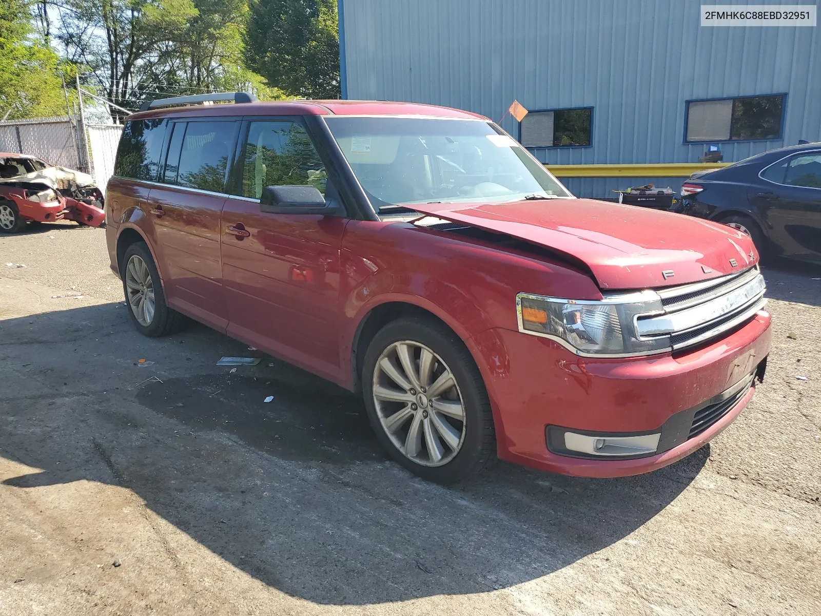 2014 Ford Flex Sel VIN: 2FMHK6C88EBD32951 Lot: 65923644