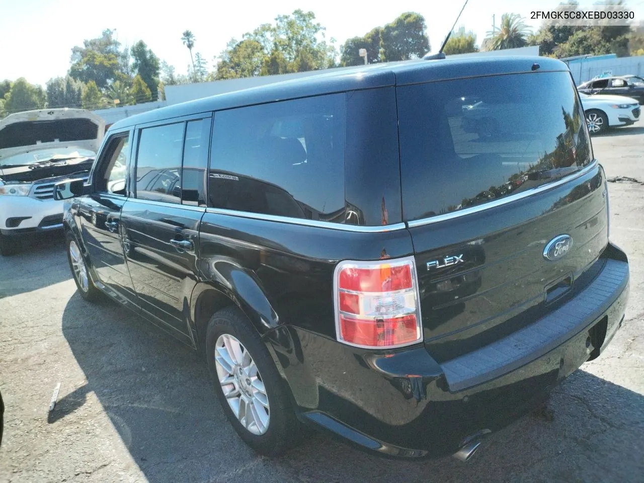 2014 Ford Flex Sel VIN: 2FMGK5C8XEBD03330 Lot: 66804044