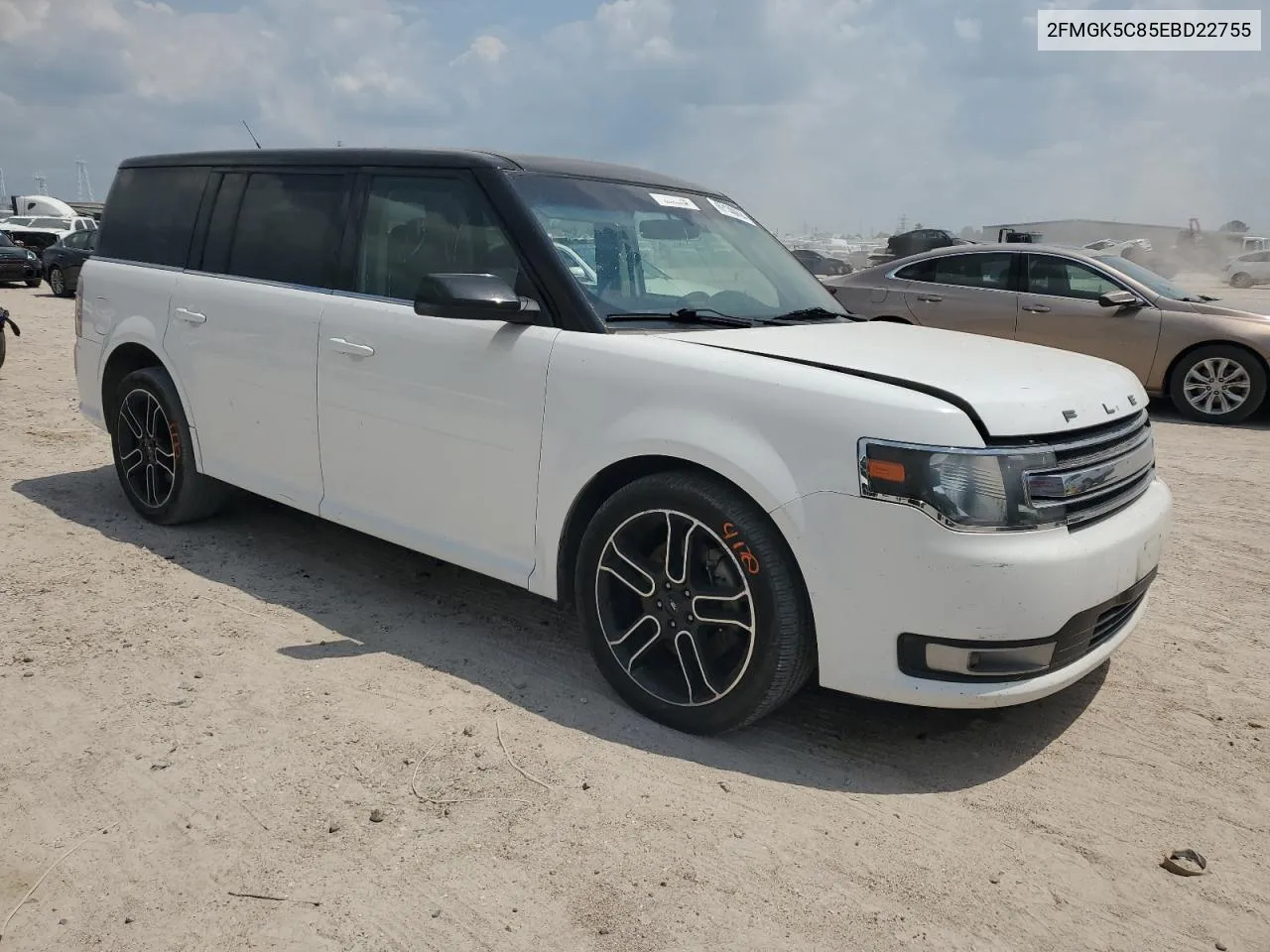 2014 Ford Flex Sel VIN: 2FMGK5C85EBD22755 Lot: 67140694