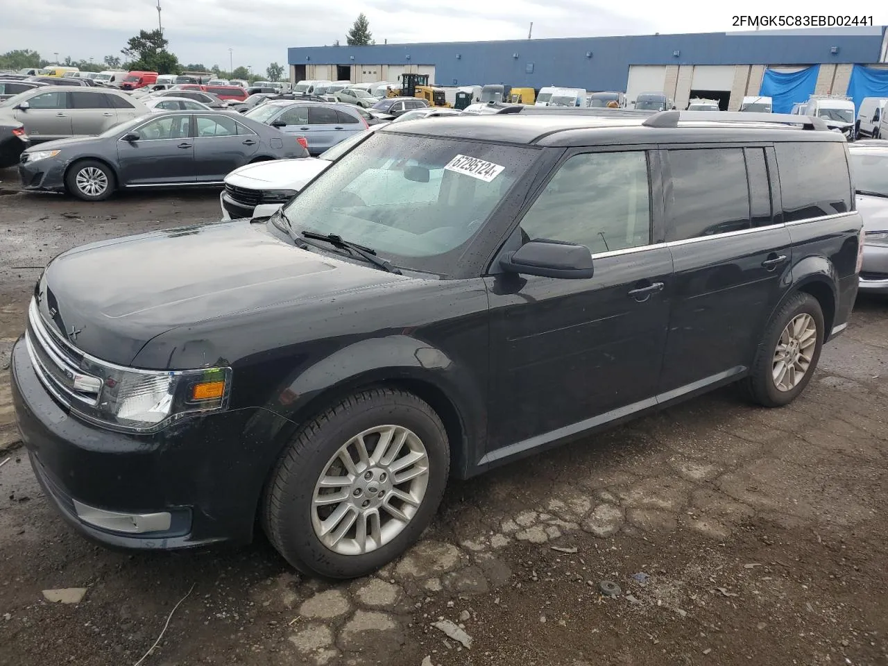 2014 Ford Flex Sel VIN: 2FMGK5C83EBD02441 Lot: 67295124