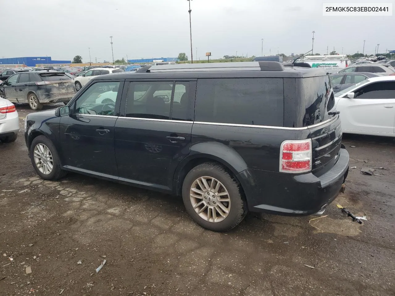 2014 Ford Flex Sel VIN: 2FMGK5C83EBD02441 Lot: 67295124