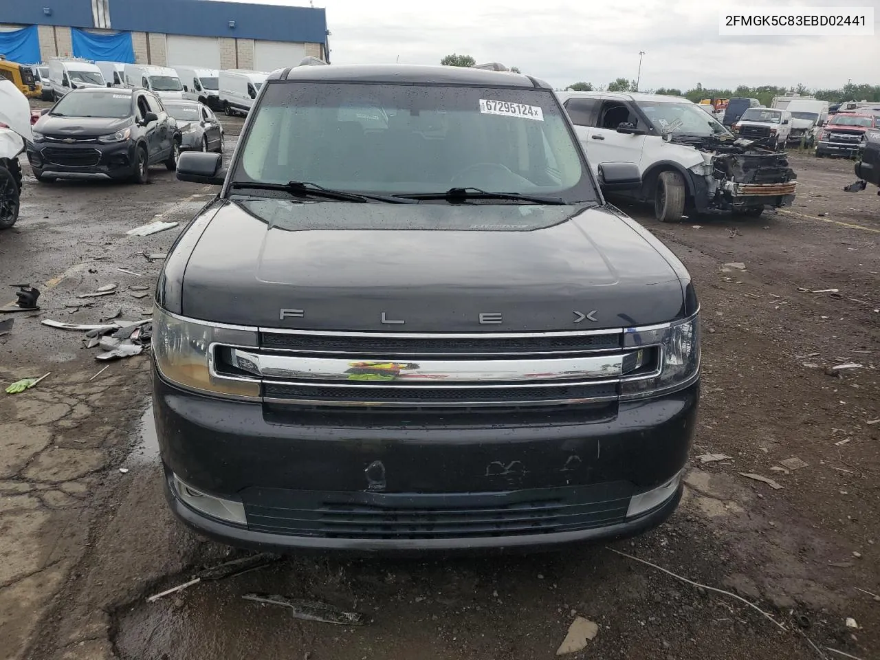 2014 Ford Flex Sel VIN: 2FMGK5C83EBD02441 Lot: 67295124