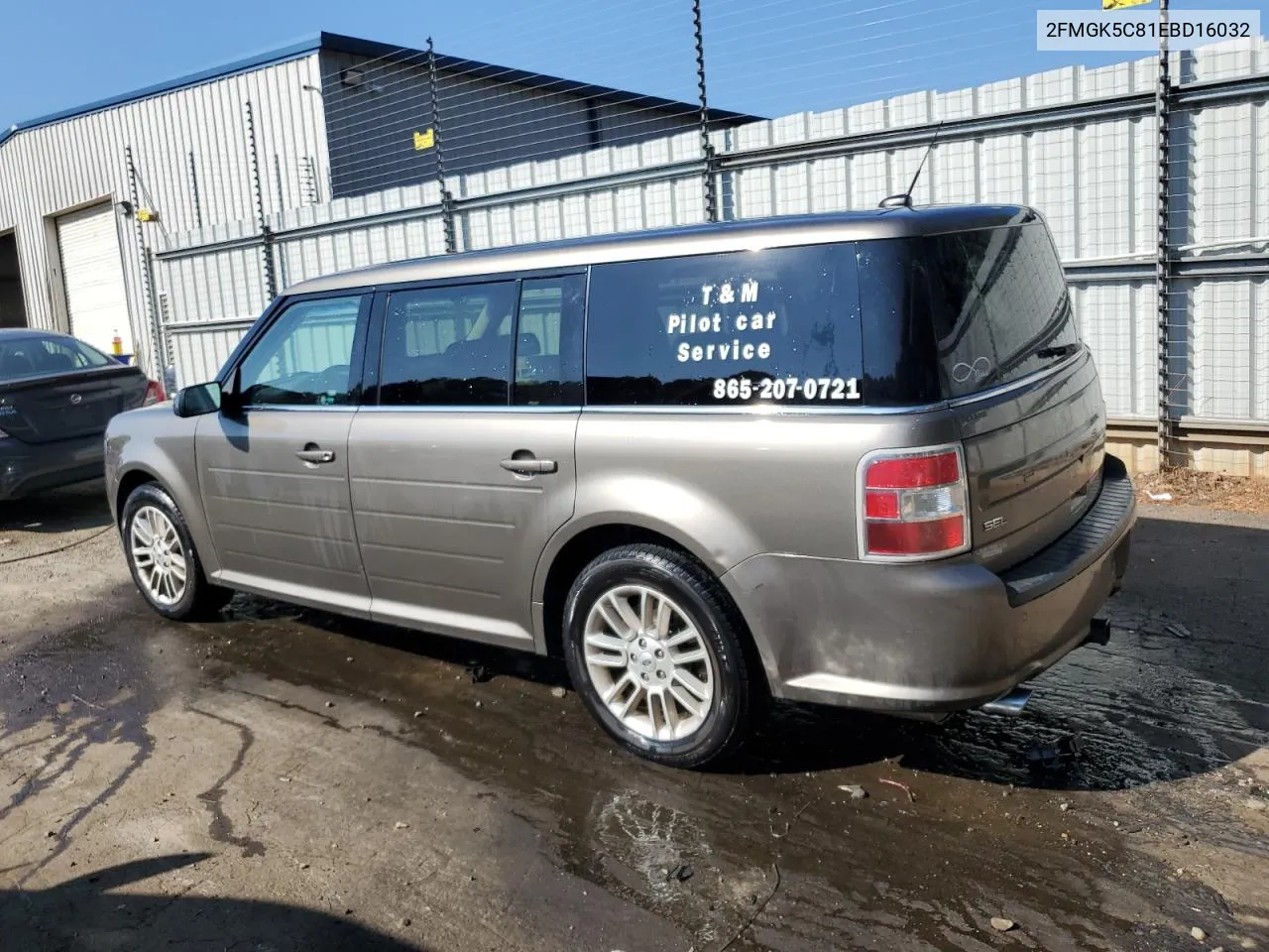 2014 Ford Flex Sel VIN: 2FMGK5C81EBD16032 Lot: 68086324