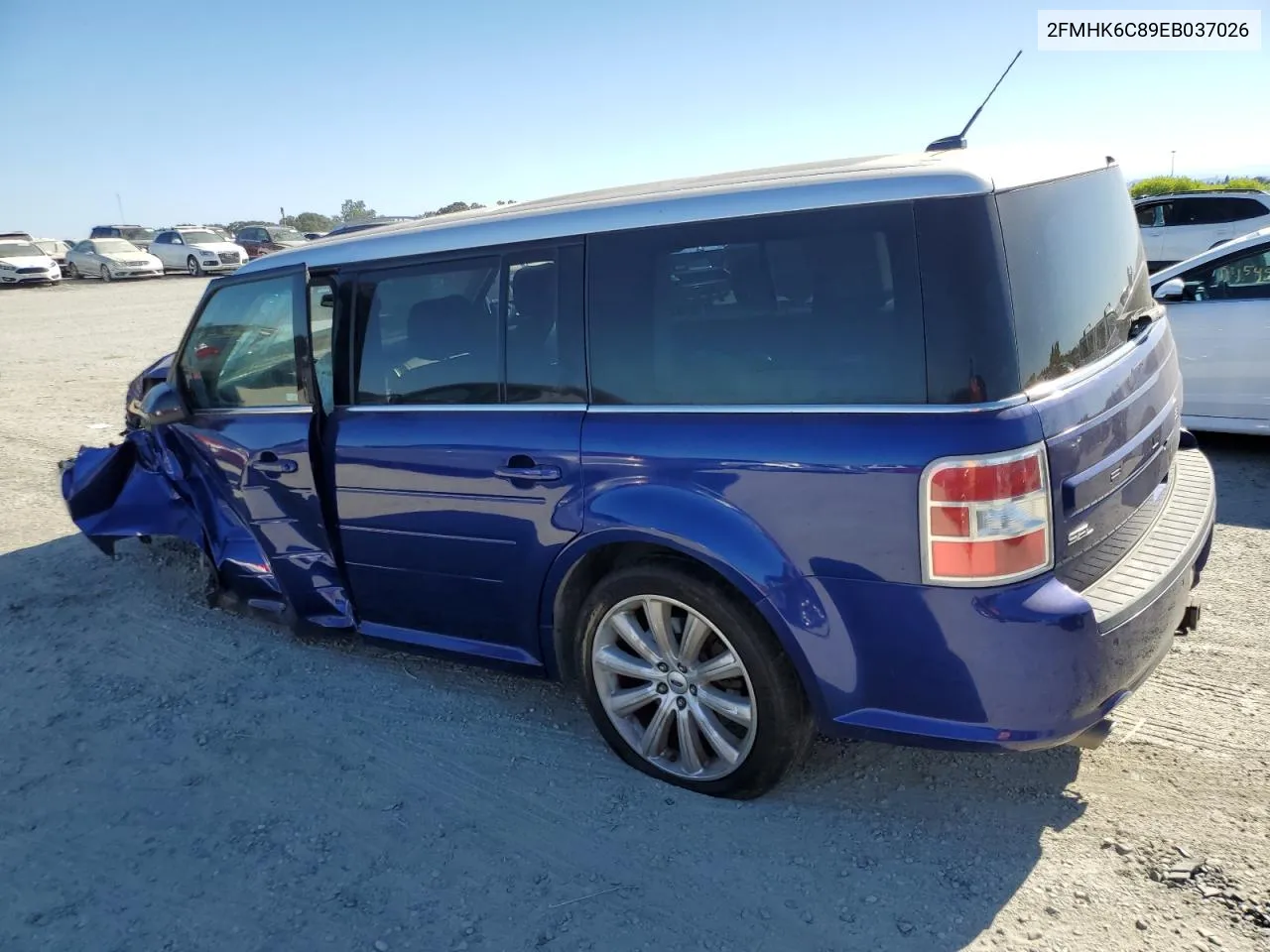 2014 Ford Flex Sel VIN: 2FMHK6C89EB037026 Lot: 68265194