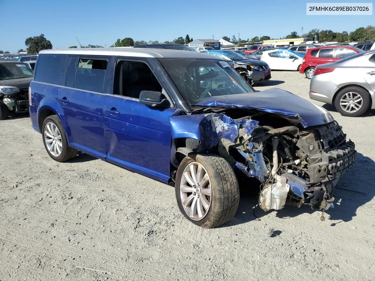 2014 Ford Flex Sel VIN: 2FMHK6C89EB037026 Lot: 68265194