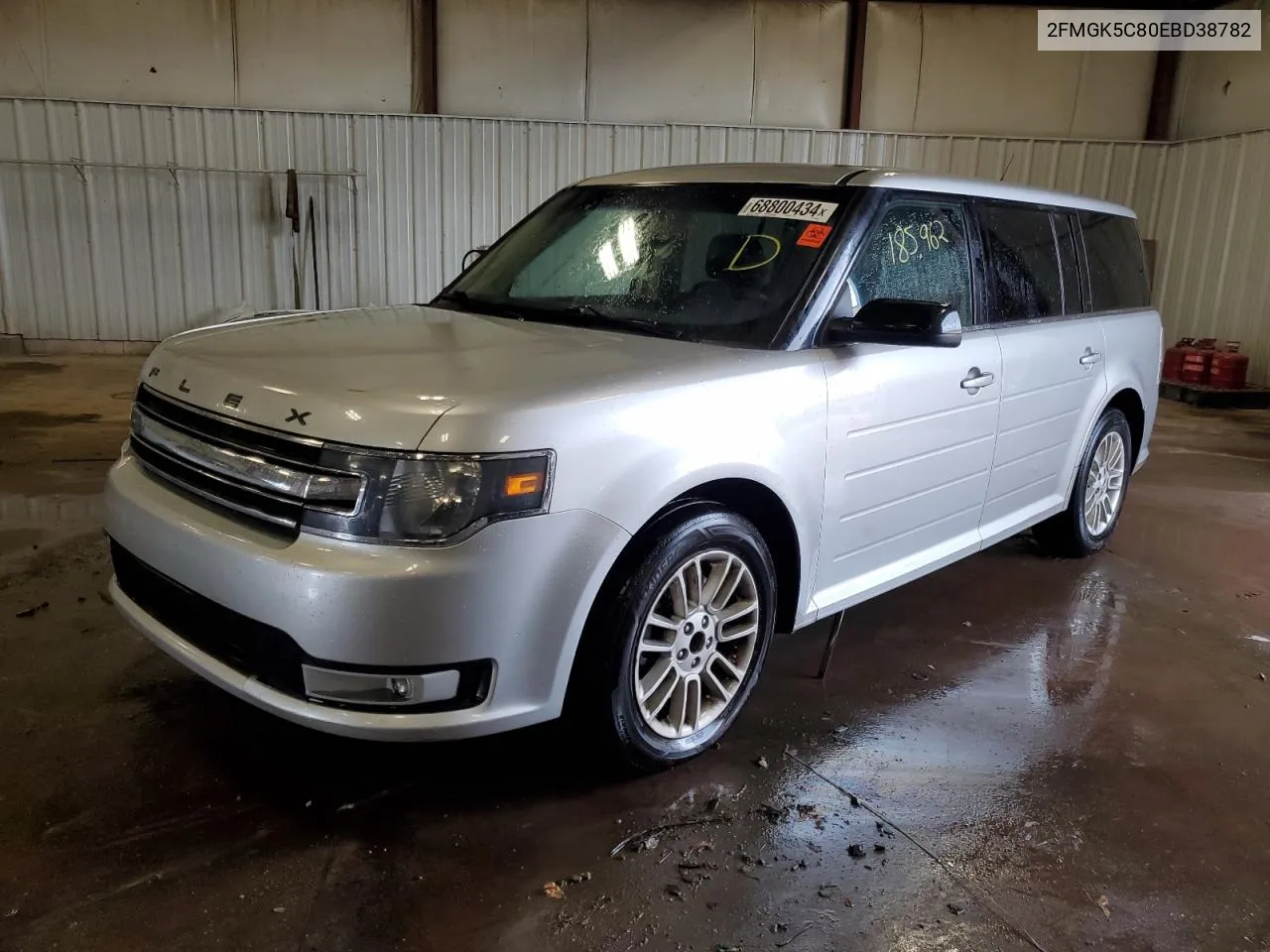 2014 Ford Flex Sel VIN: 2FMGK5C80EBD38782 Lot: 68800434