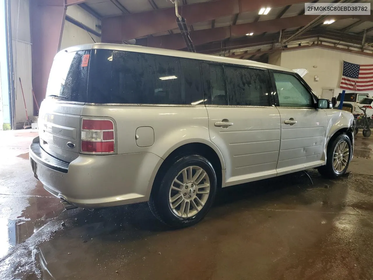 2014 Ford Flex Sel VIN: 2FMGK5C80EBD38782 Lot: 68800434