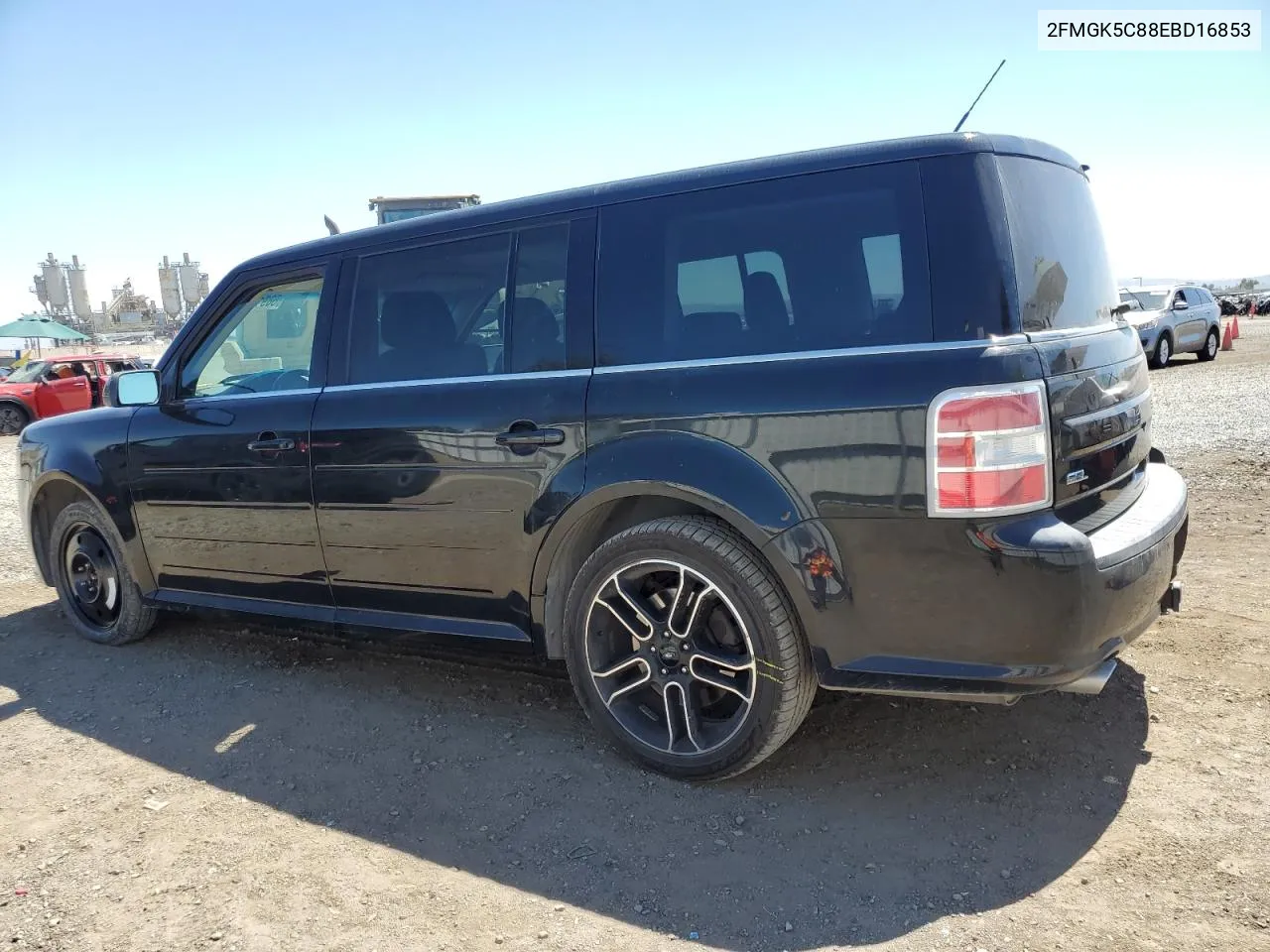 2FMGK5C88EBD16853 2014 Ford Flex Sel