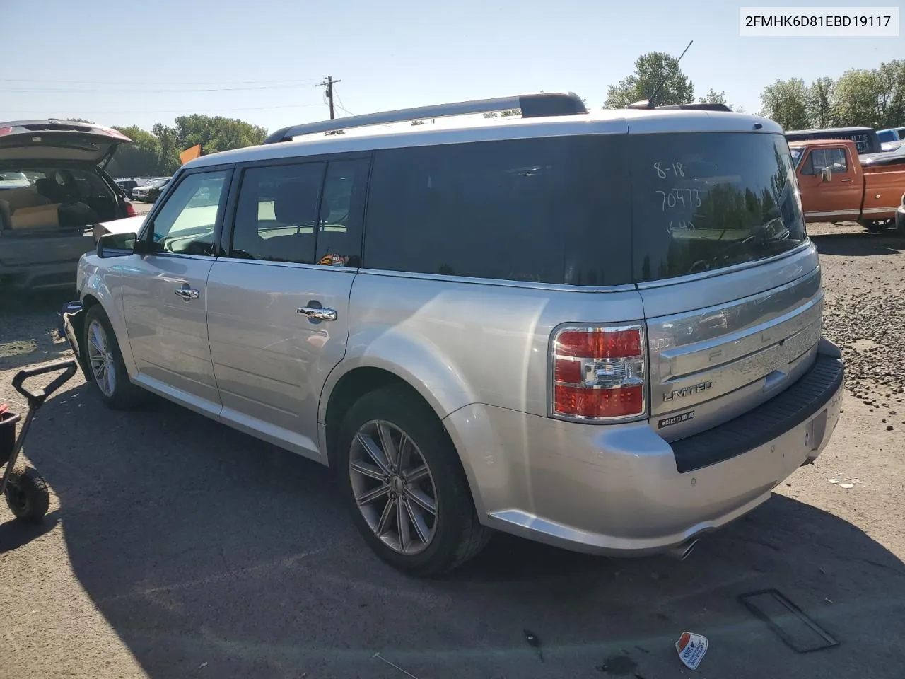 2FMHK6D81EBD19117 2014 Ford Flex Limited