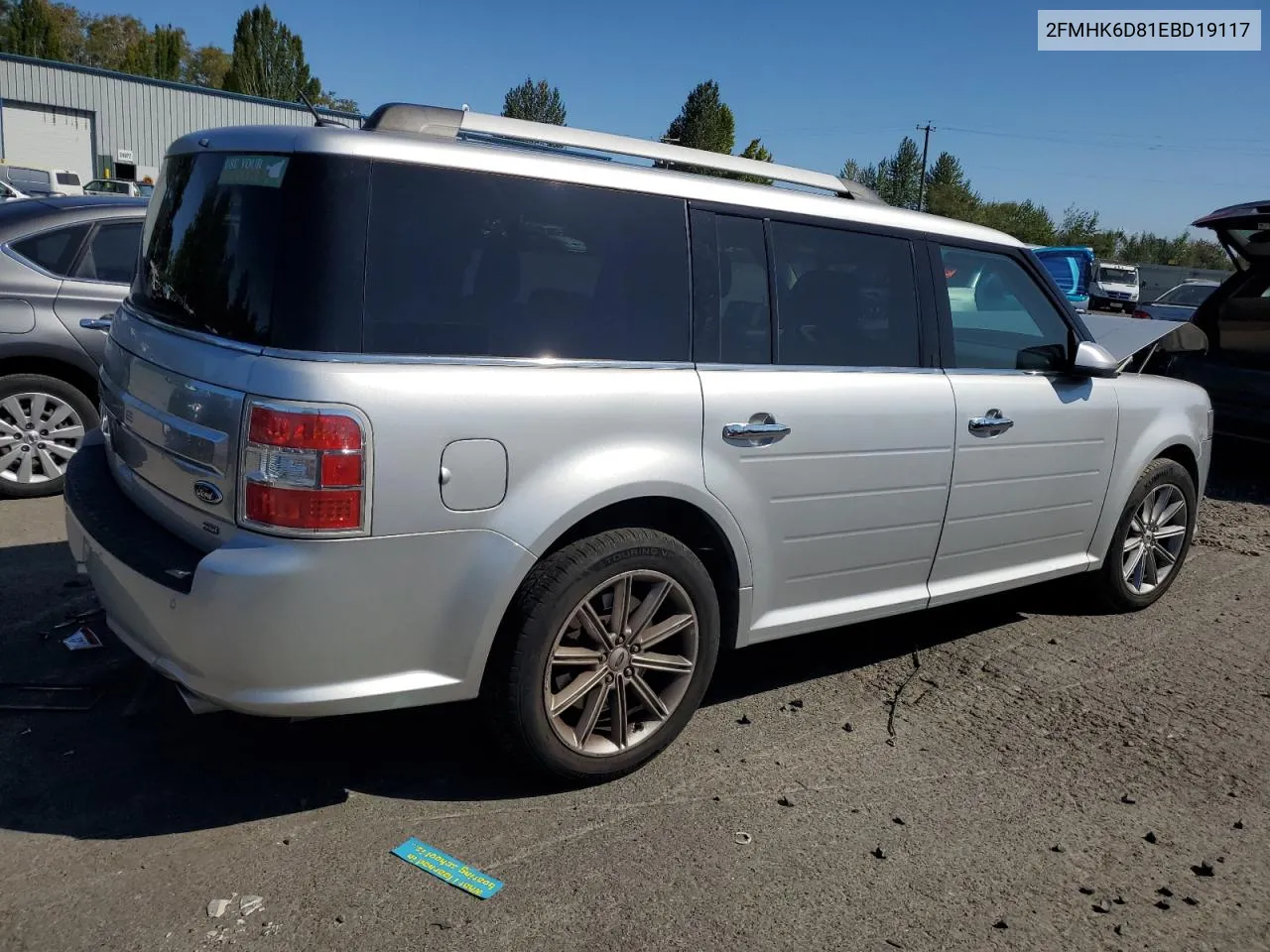 2014 Ford Flex Limited VIN: 2FMHK6D81EBD19117 Lot: 69326304